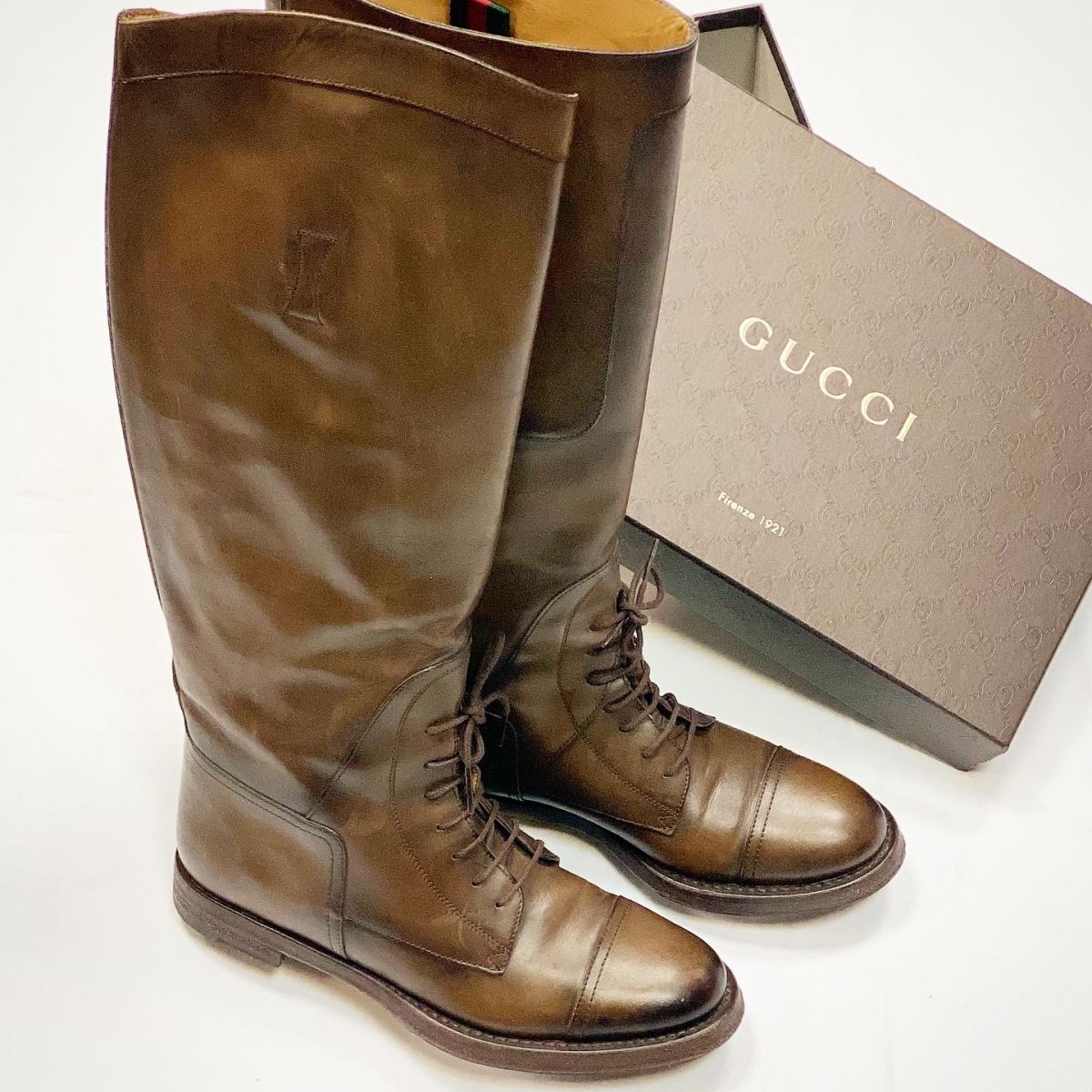 Сапоги Gucci размер 36.5 цена 15 385 руб 