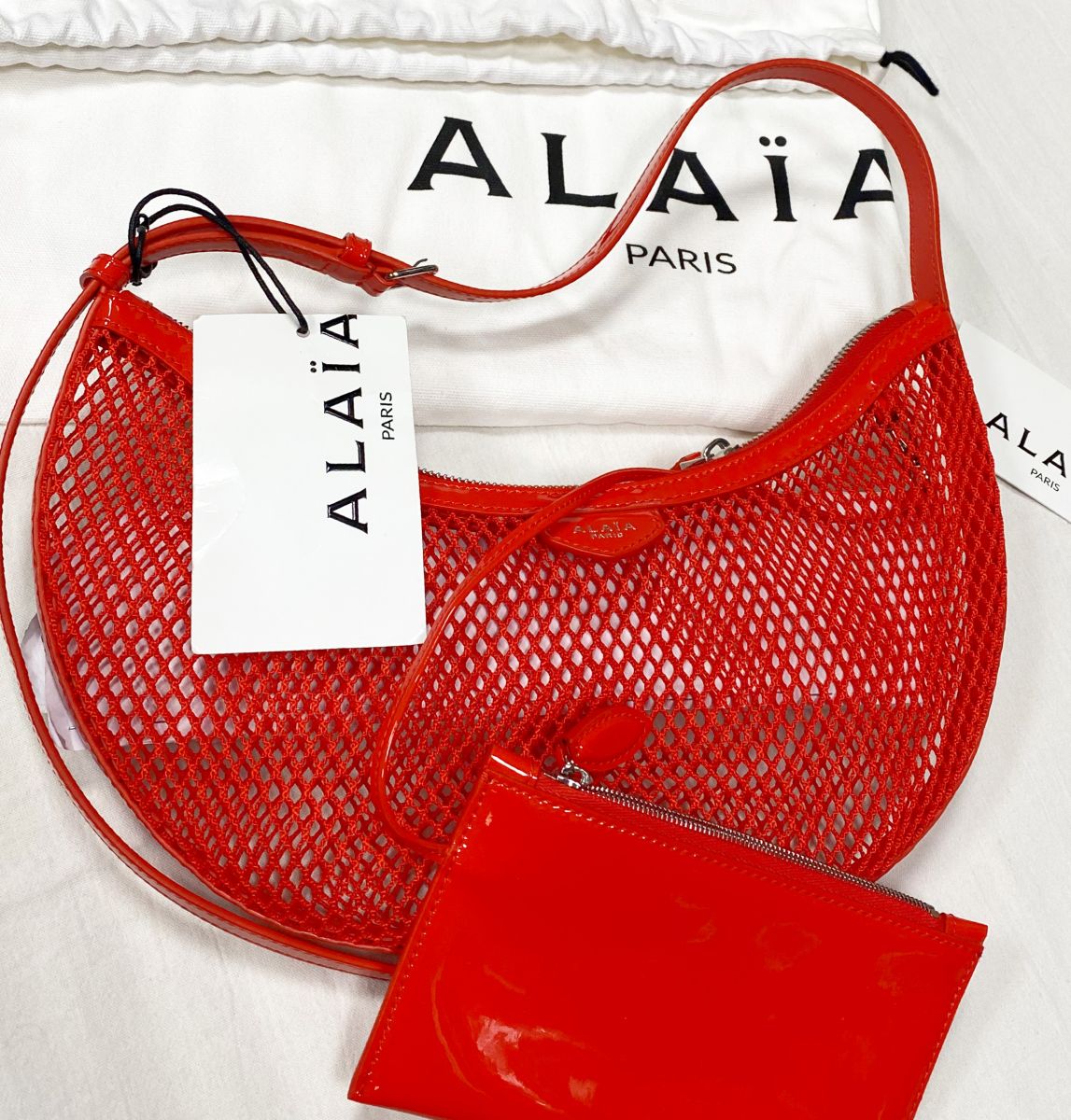 Сумочка Alaïa размер 30/15 цена 93 930 руб