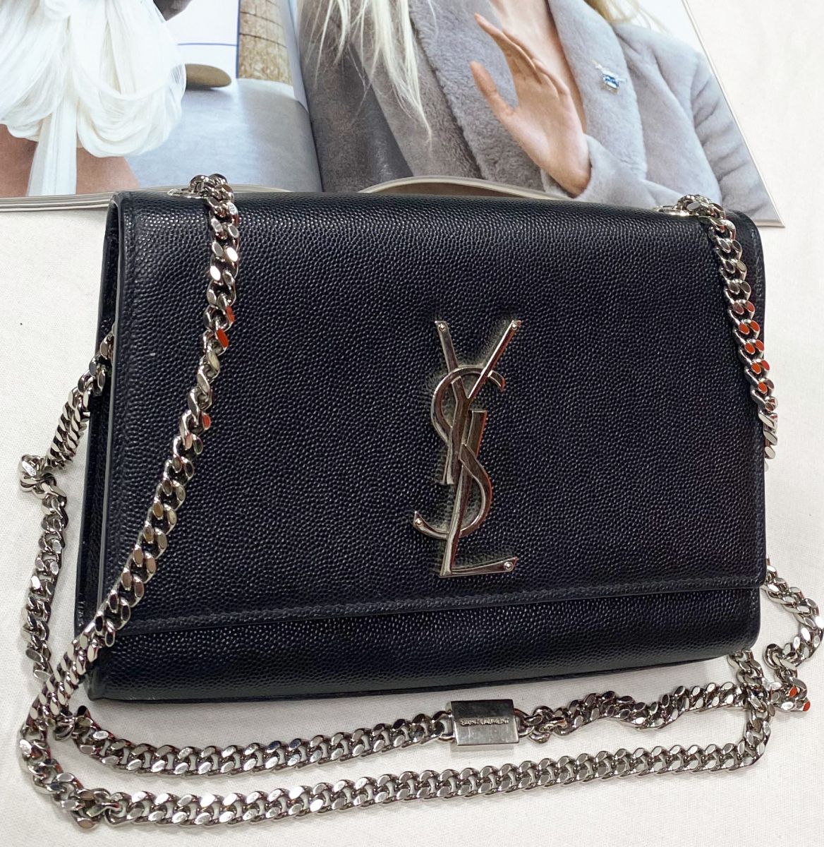 Сумка Saint Laurent размер 20/13 цена 39 138 руб