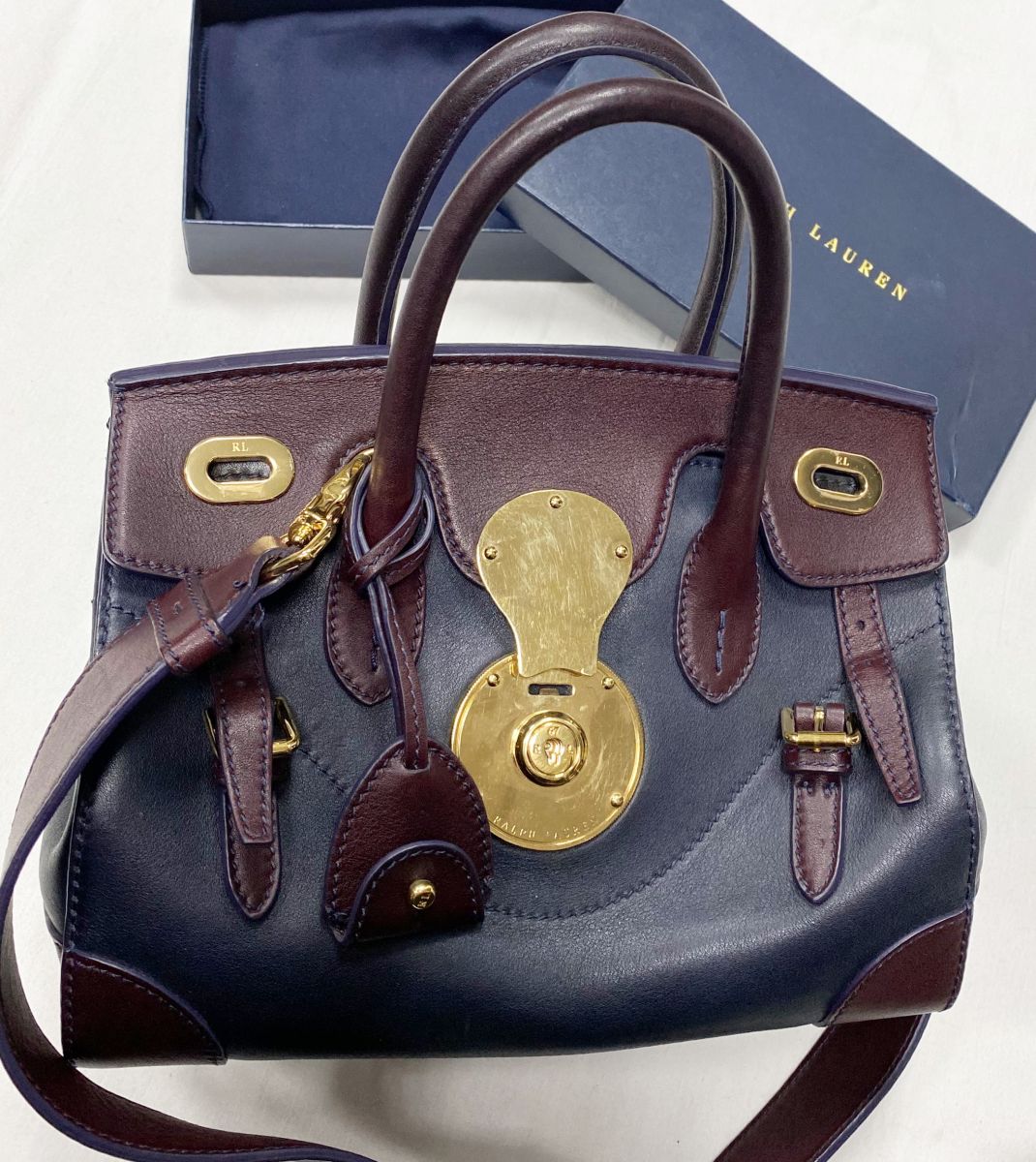 Сумочка Ralph Lauren размер 25/20 цена 62 620 руб