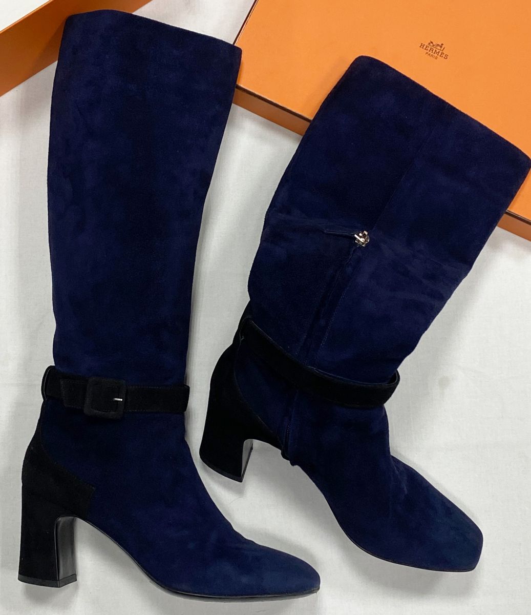 Сапоги /замша/ Hermes размер 37 цена 31 310 руб