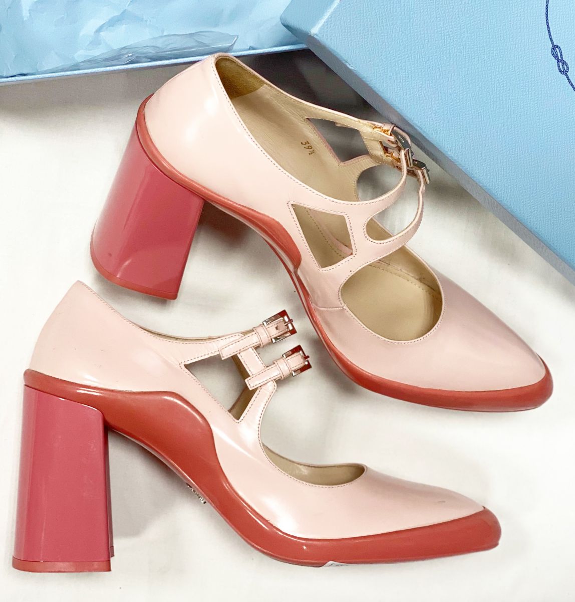 Туфли Prada размер 39.5 цена 23 483 руб 