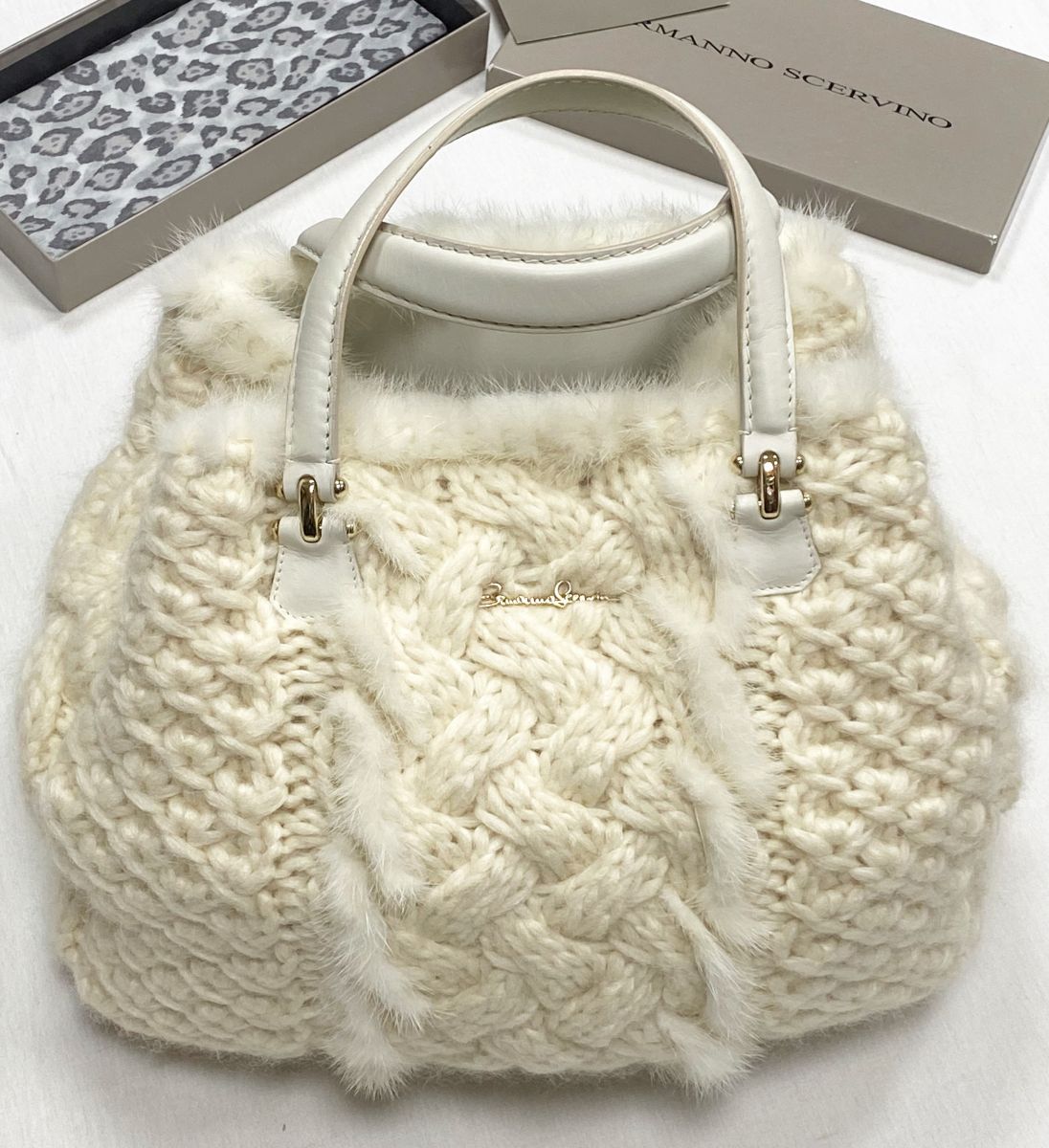 Сумка Ermanno Scervino размер 30/30 цена 46 965 руб 