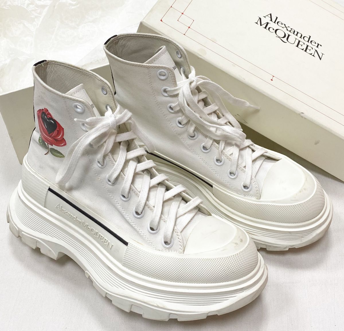 Ботинки Alexander McQueen размер 39.5 цена 39 138 руб