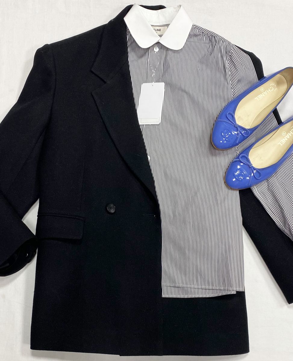 Жакет Stile Nobile размер 42 цена 23 483 руб
Рубашка Celine размер 38 цена 15 655 руб