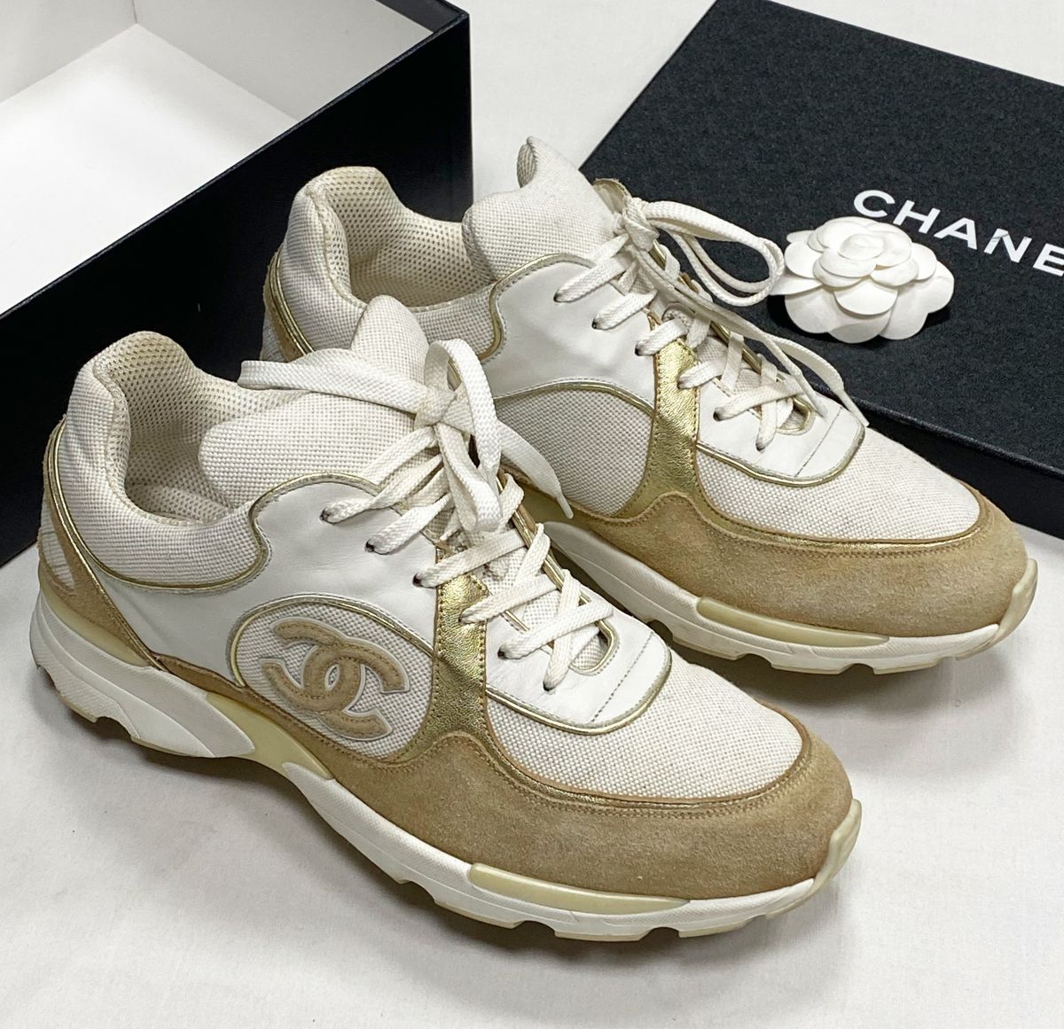 Кроссовки Chanel размер 40.5 цена 31 310 руб