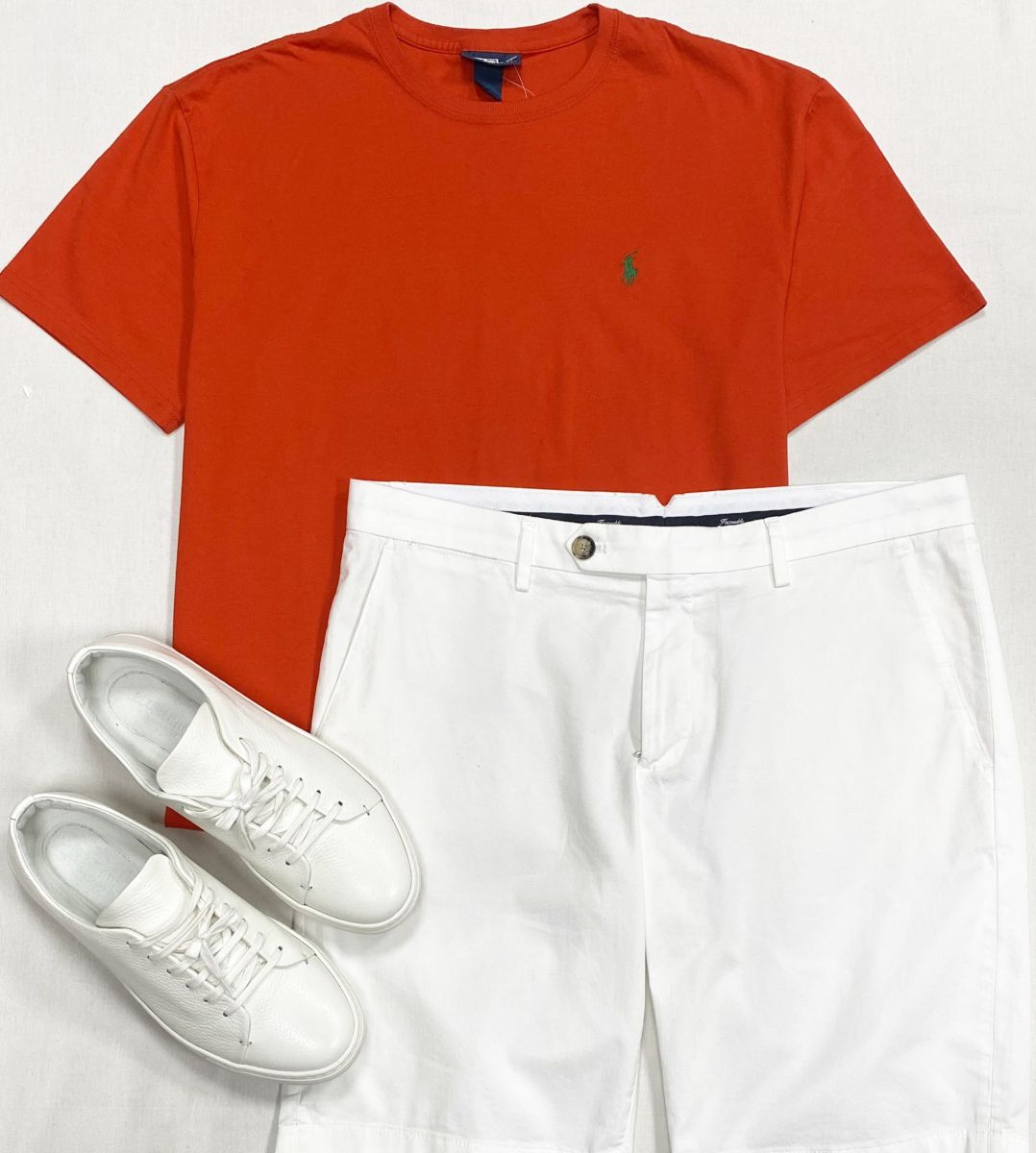 #mechtamen Футболка Ralph Lauren размер L цена 4 697 руб
Шорты Faconnable размер M цена 6 262 руб
Кеды Blue Baret размер 43 цена 15 655 руб