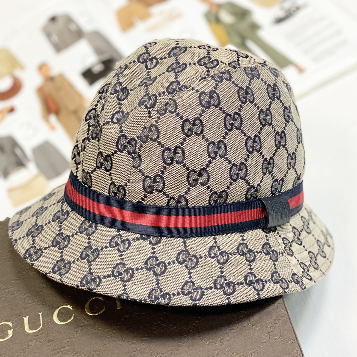 Шляпа Gucci размер M цена 9 231 руб 