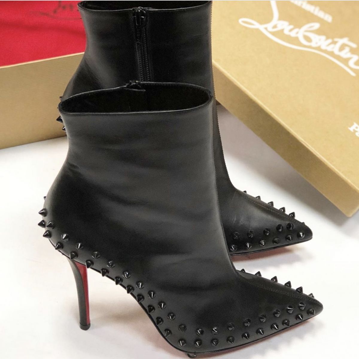 Ботильоны Louboutin размер 37.5 цена 23 077 руб
