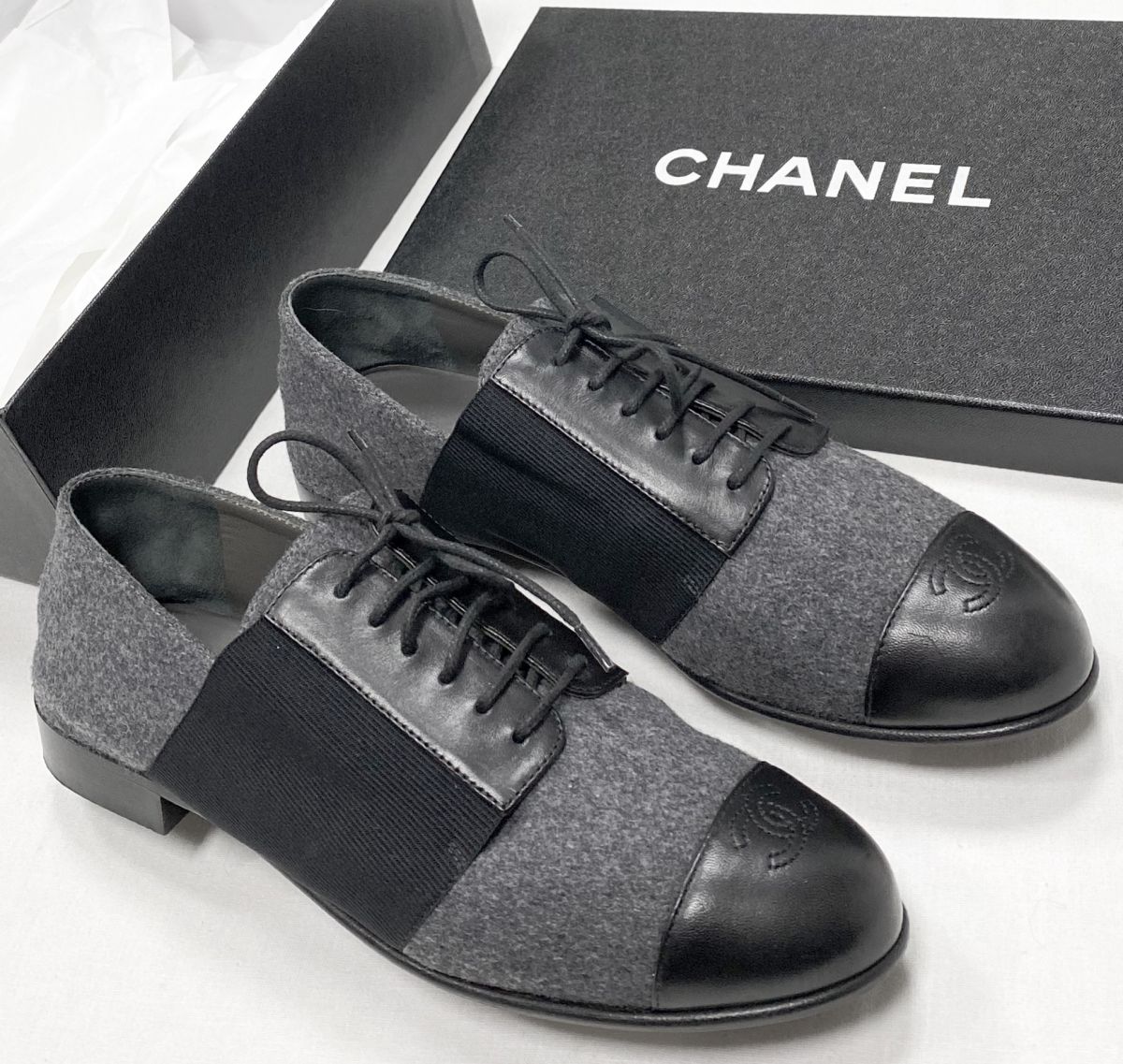 Ботинки Chanel размер 38.5 цена 46 965 руб