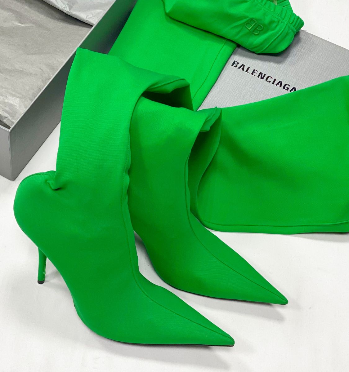 Ботфорты / чулок / Balenciaga размер 39.5 цена 38 463 руб 