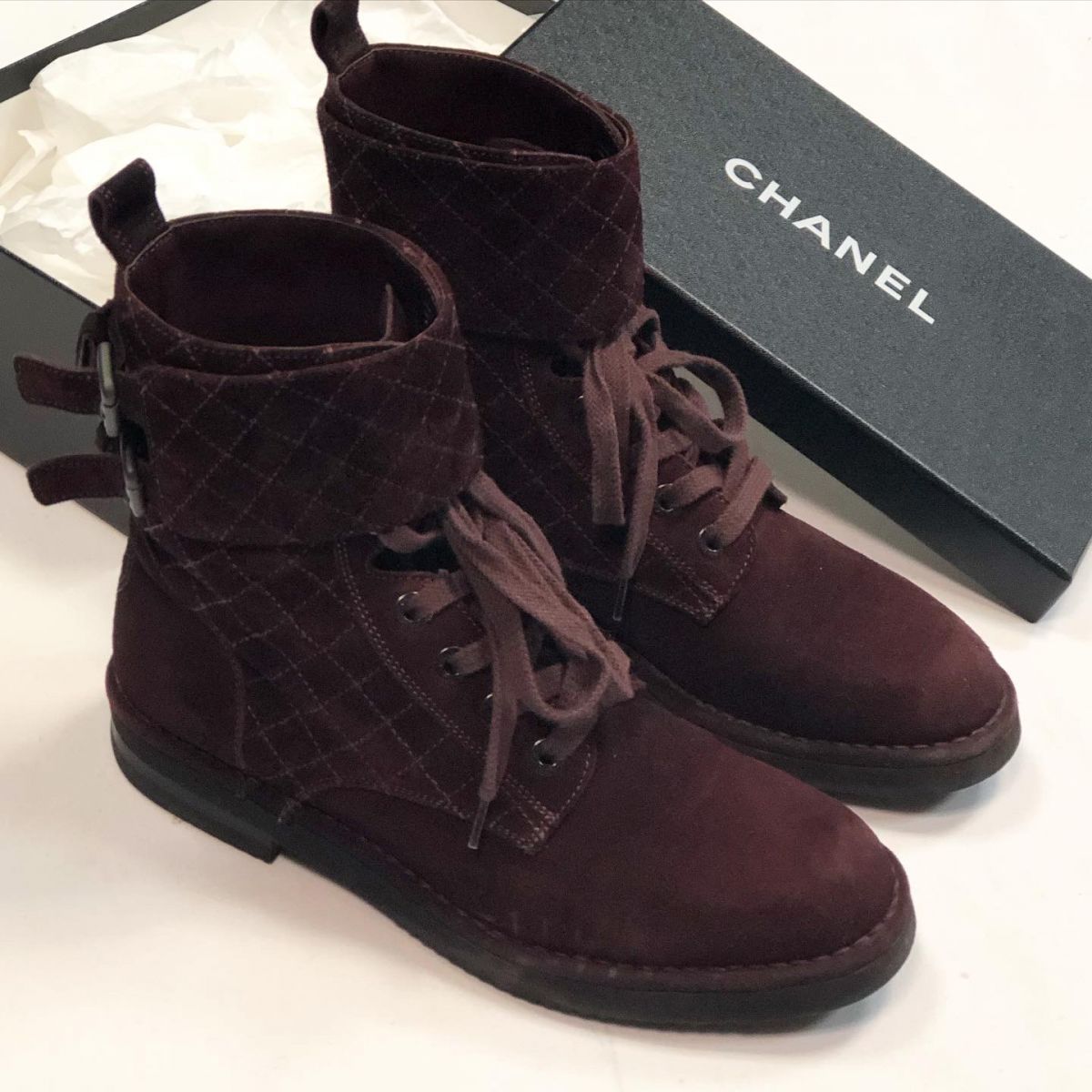 Ботинки Chanel  размер 39.5 цена 27 693 руб 