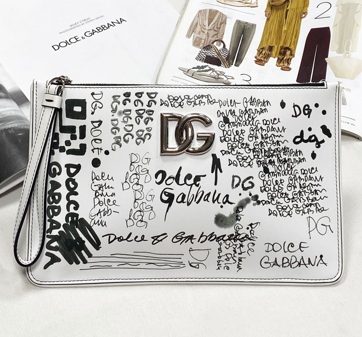 Клатч Dolce Gabbana размер 26/16 цена 31 310 руб