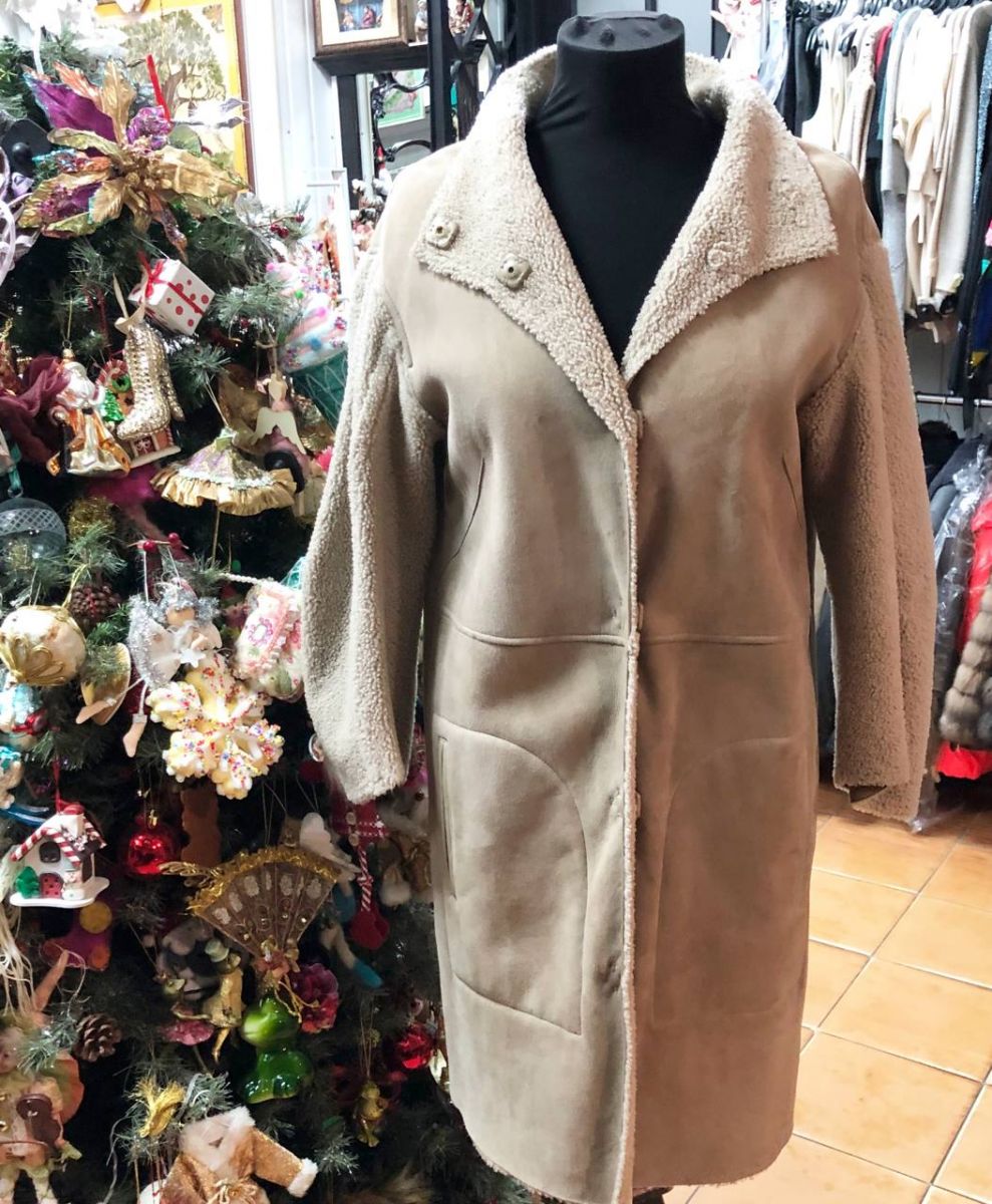 Дублёнка/ двухсторонняя/ Yves Salomon размер 40 цена 46 965 руб