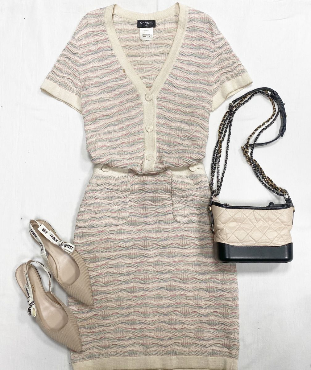 Платье Chanel размер 38 цена 31 310 руб Мюли Christian Dior размер 38.5 цена 46 965 руб Сумка Chanel