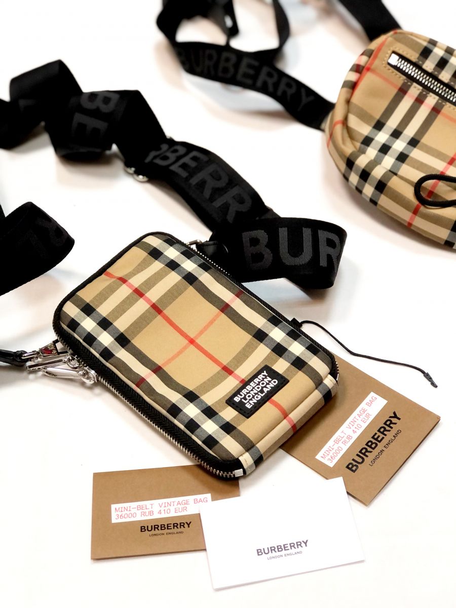 Сумочка Burberry цена 30 770 руб /новая/карточки/