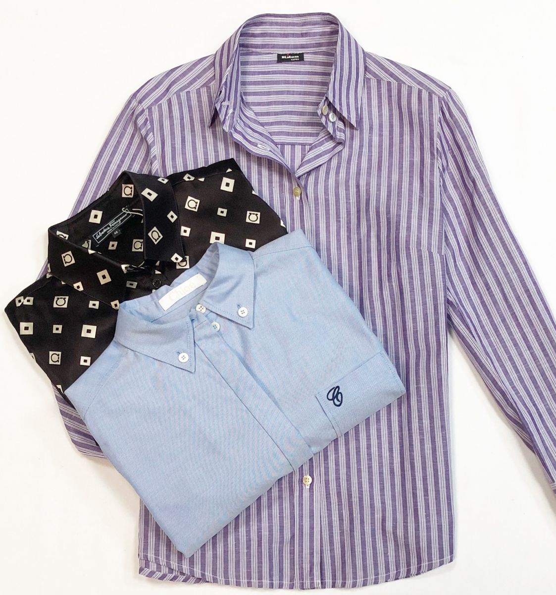 Рубашки Kiton / Salvatore Ferragamo/ Chloe размер 38/ 46 / цена от 7 693 руб до 10 770 руб 