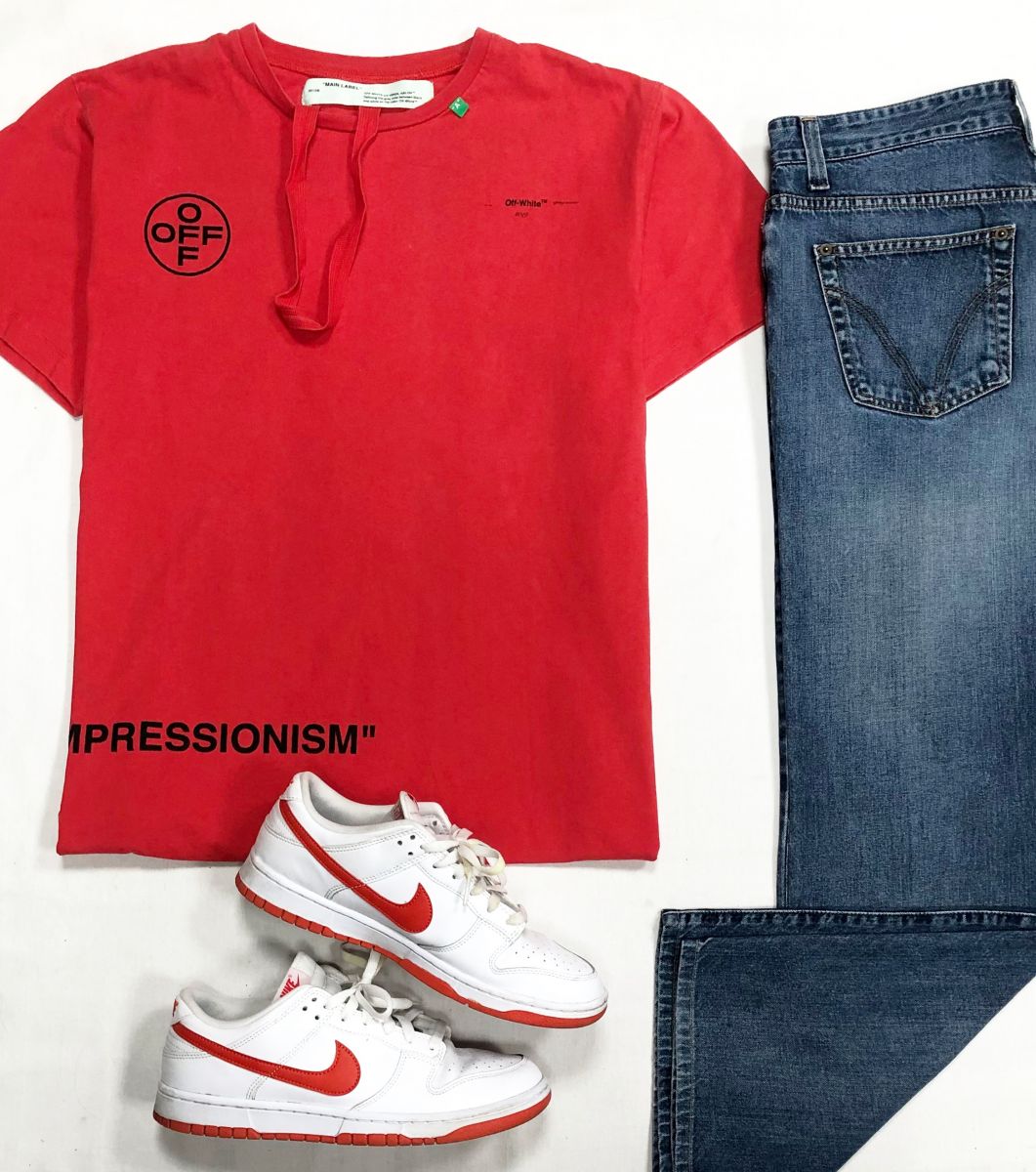 #mechtamen Футболка Off White размер XXS цена 7 828 руб
Джинсы Dolce Gabbana размер 48 цена 7 828 руб
Кеды Nike размер 43 цена 6 262 руб