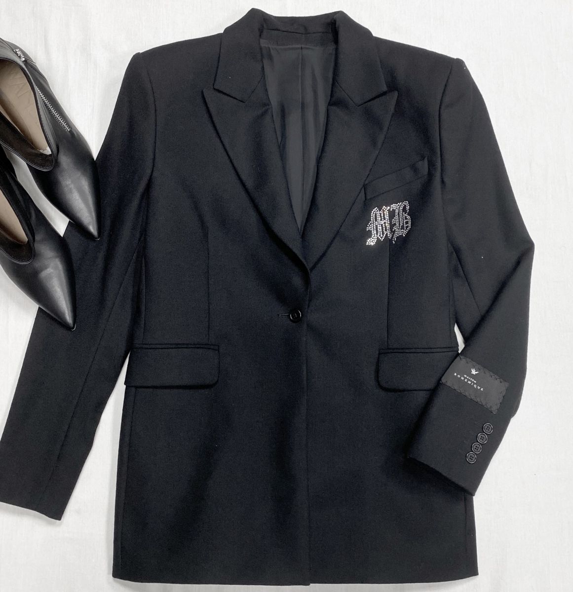 Жакет / отделка стразы / Maison Bohemique размер 36 цена 62 620 руб 