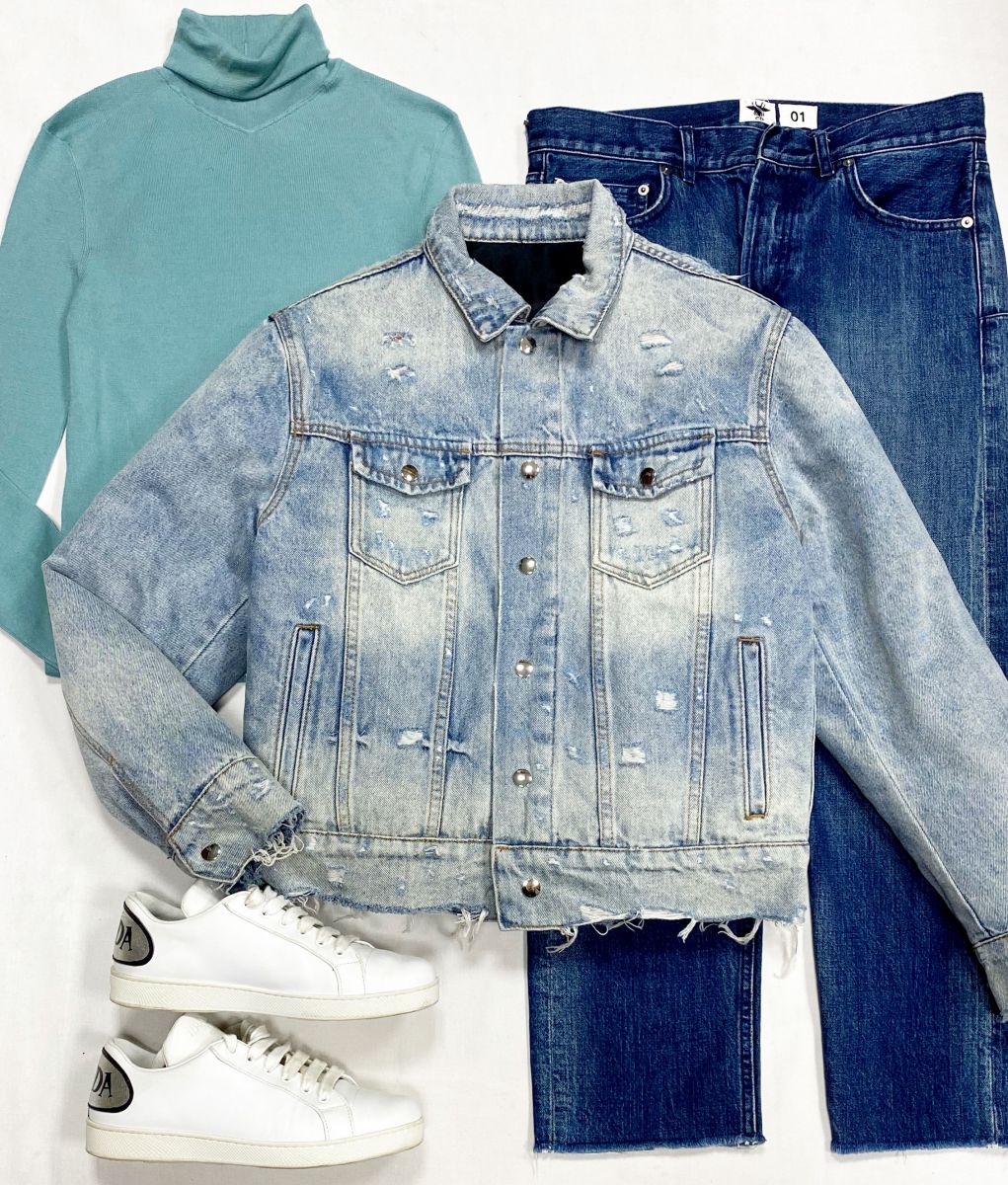 Водолазка Hermes размер 42 цена 23 483 руб
Джинсы Christian Dior размер 38 цена 23 483 руб
Куртка / джинса размер 42 цена 23 483 руб
Кеды Prada размер 38 цена 15 655 руб