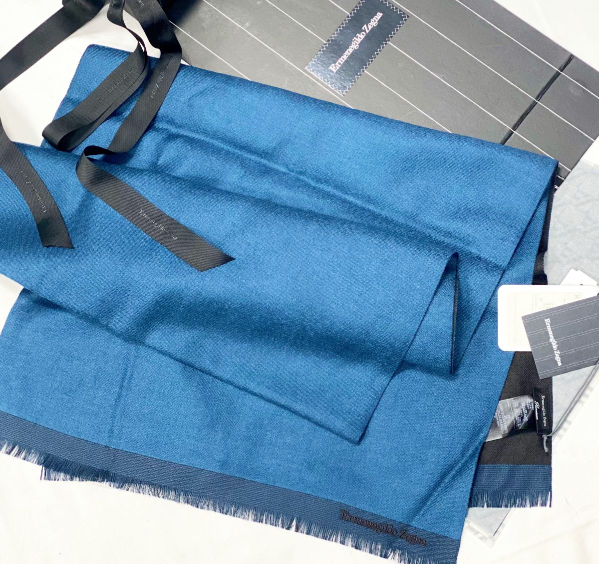 #mechtamen / кашемир / шелк / Шарф Ermenegildo Zegna цена 23 078 руб / новый / упаковка /