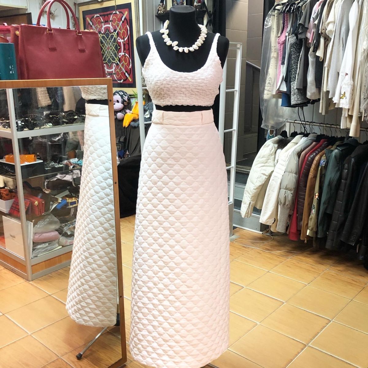 Костюм Топ+Юбка Fendi размер 44 цена 53 848 руб 