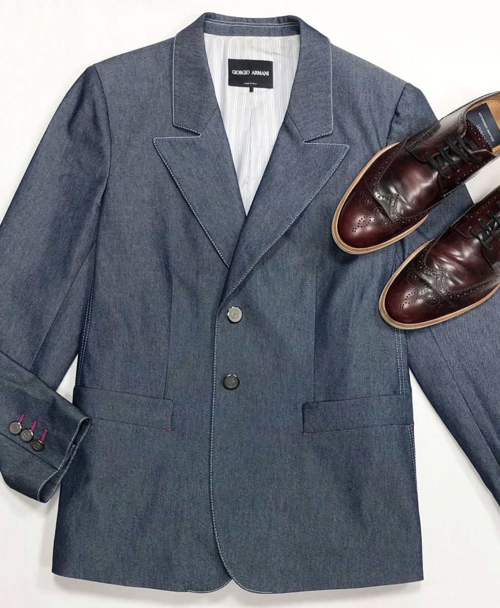 #mechtamen Пиджак Giorgio Armani размер 52 цена 23 483 руб
Ботинки Louis Vuitton размер 44.5 цена 15 655 руб