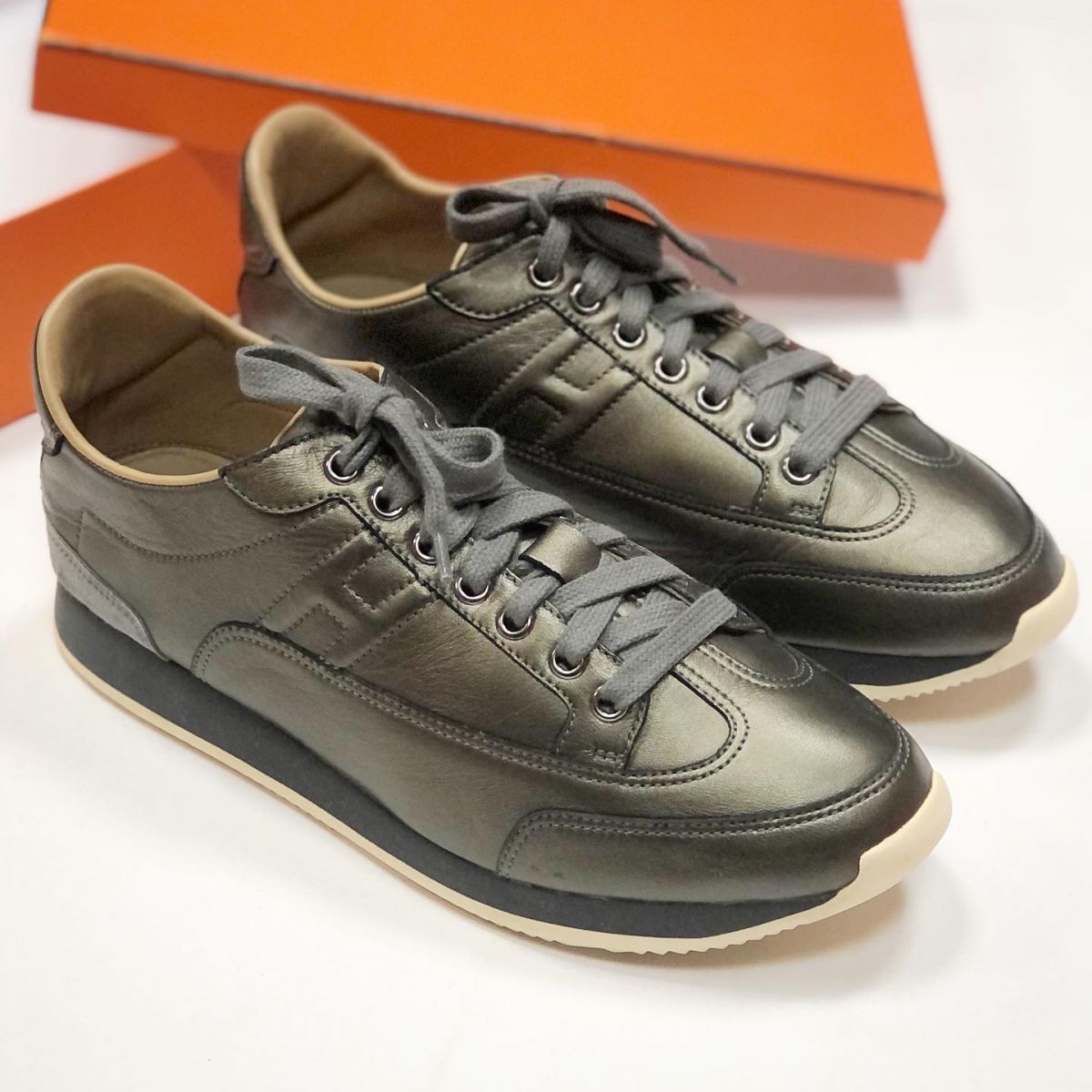 Hermes sales goal sneakers