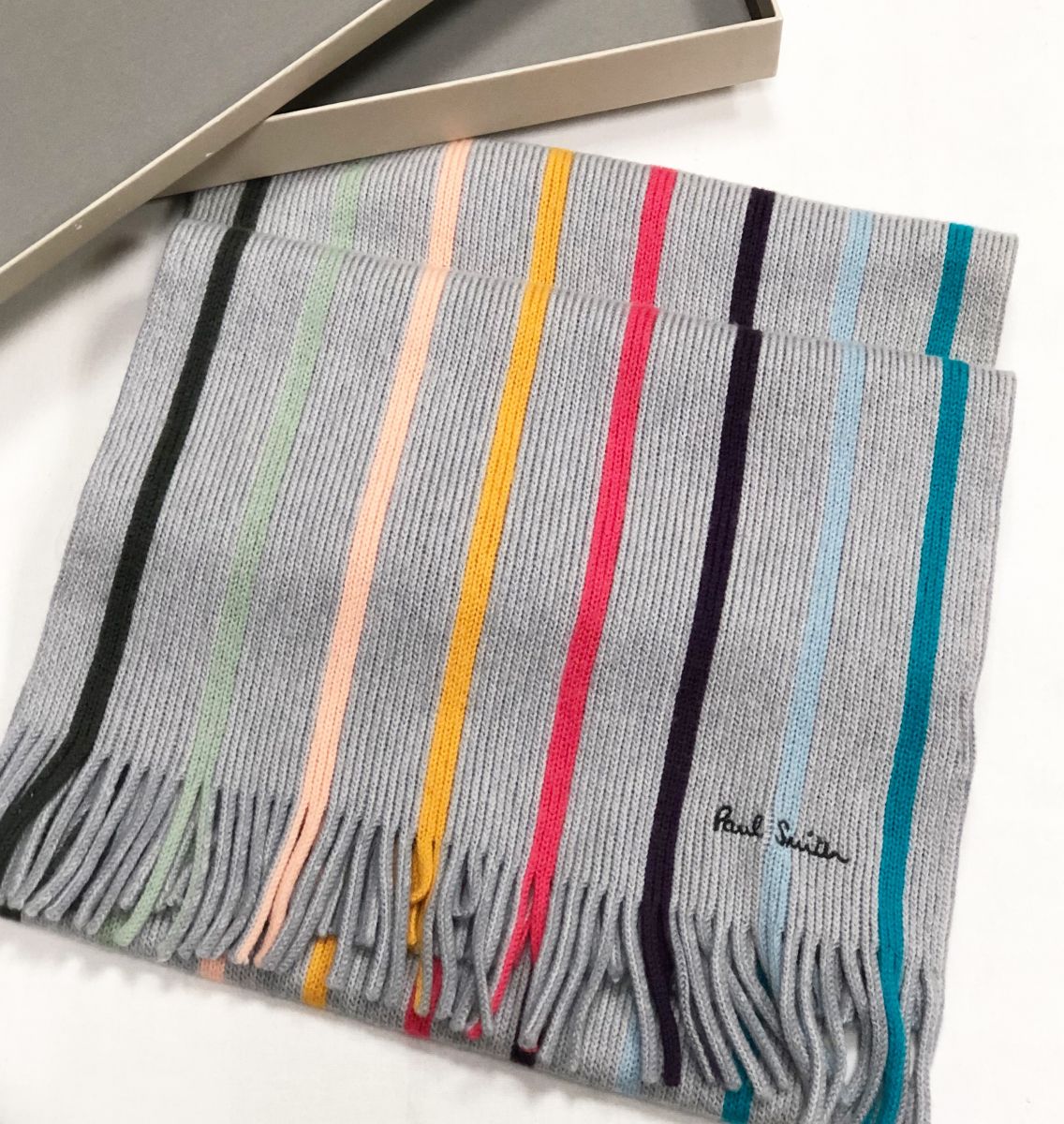 Шарф Paul Smith размер 25/140 цена 4 697 руб