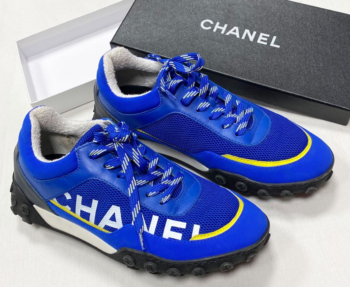Кроссовки Chanel размер 37.5 цена 39 138 руб