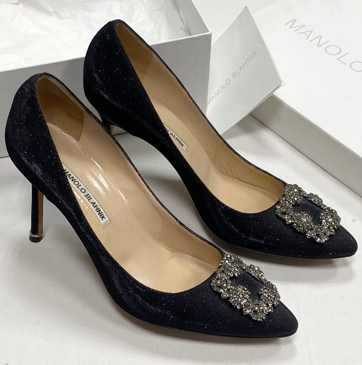 Туфли / камни/ Manolo Blahnik размер 40 цена 39 138 руб