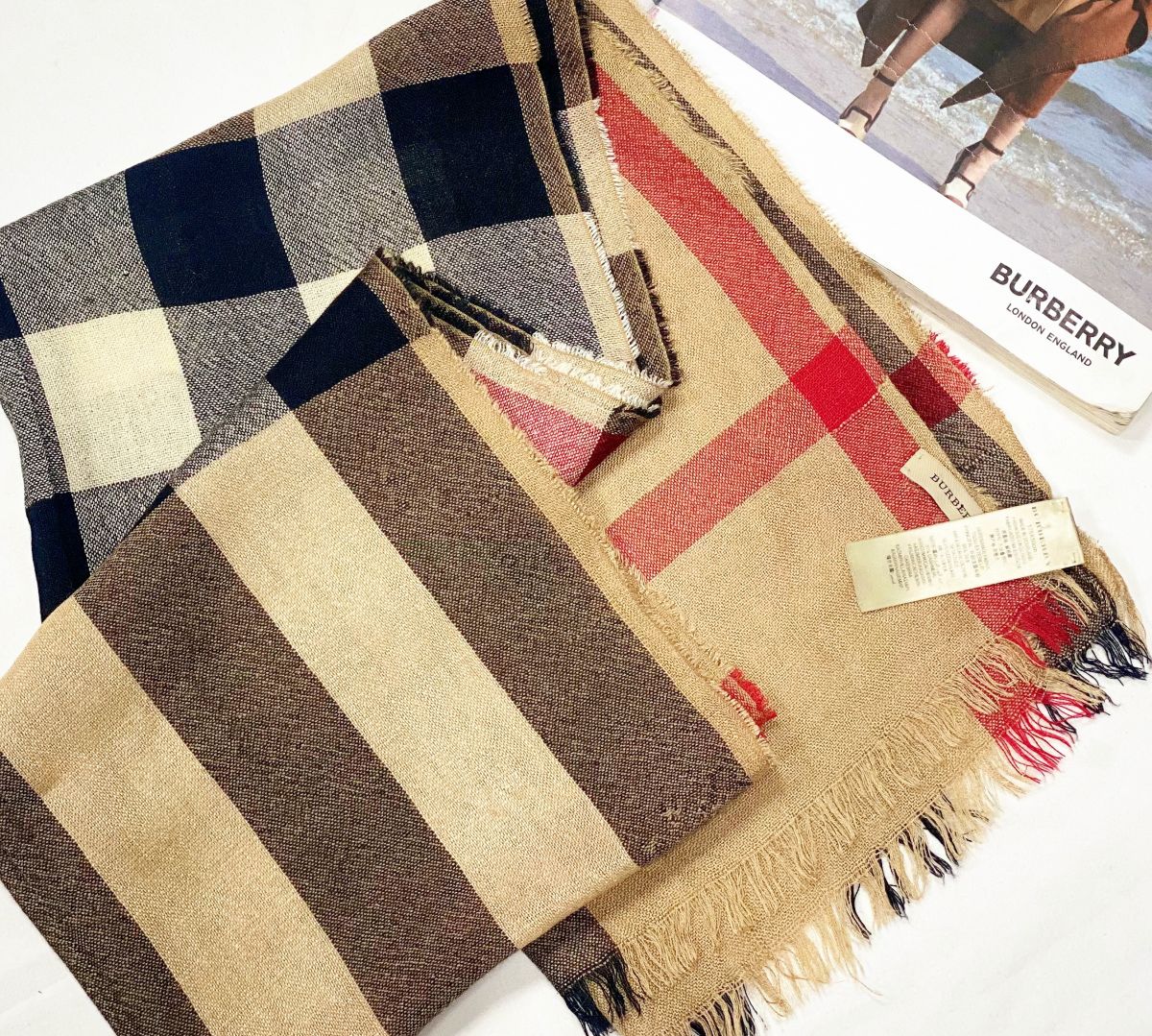 Шарф Burberry цена 4 697 руб