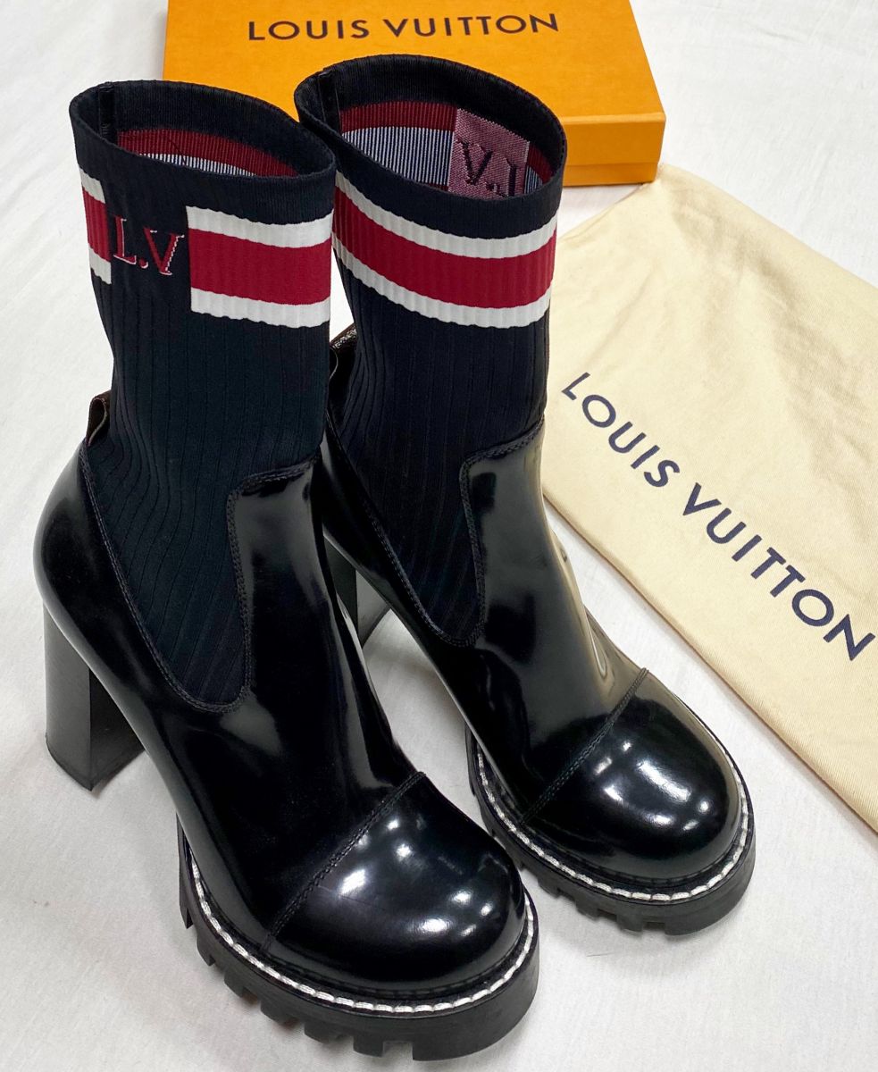 Ботильоны Louis Vuitton размер 39.5 цена 70 448 руб