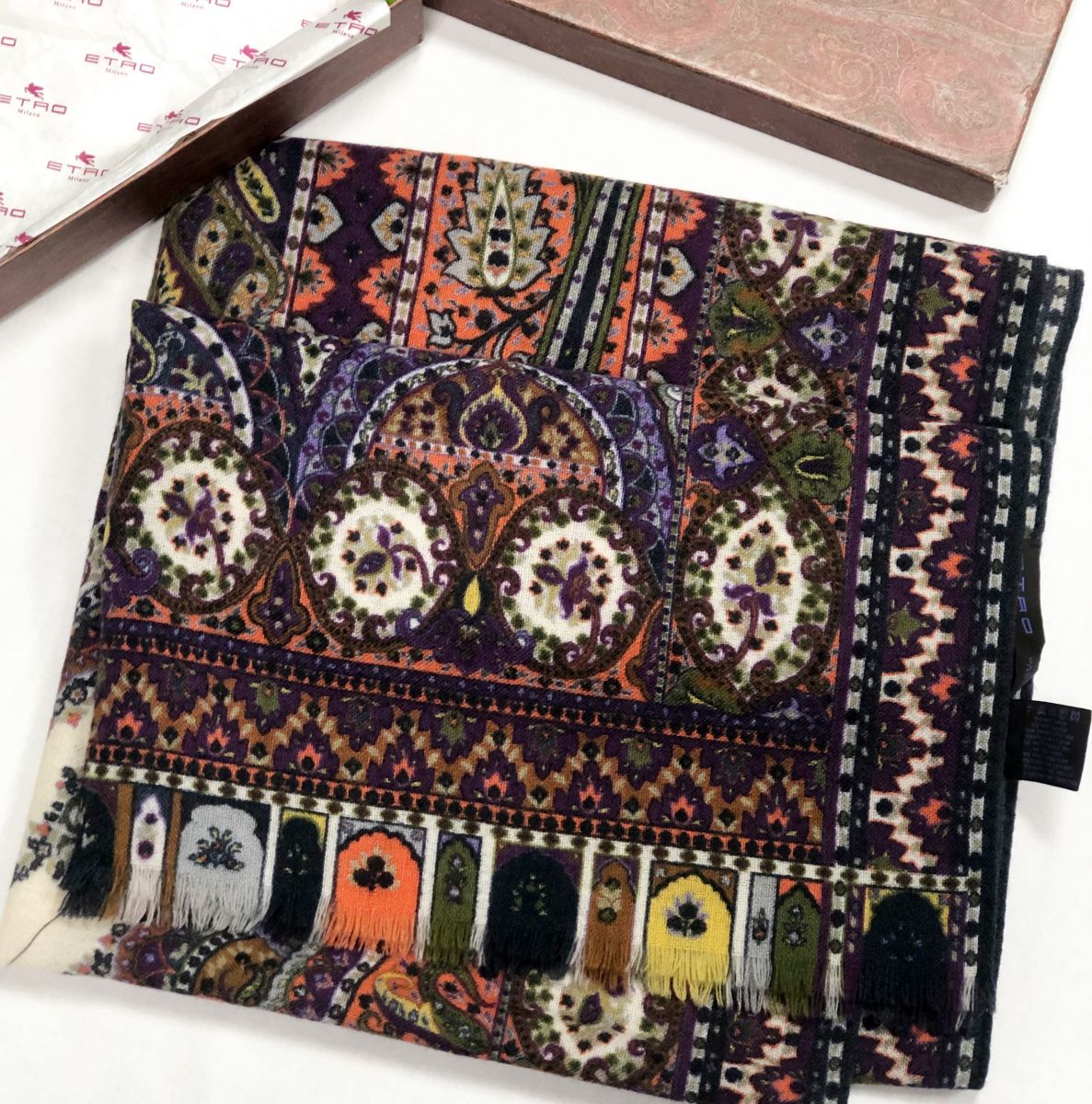 Шарф Etro размер 60/140 цена 7 828 руб

