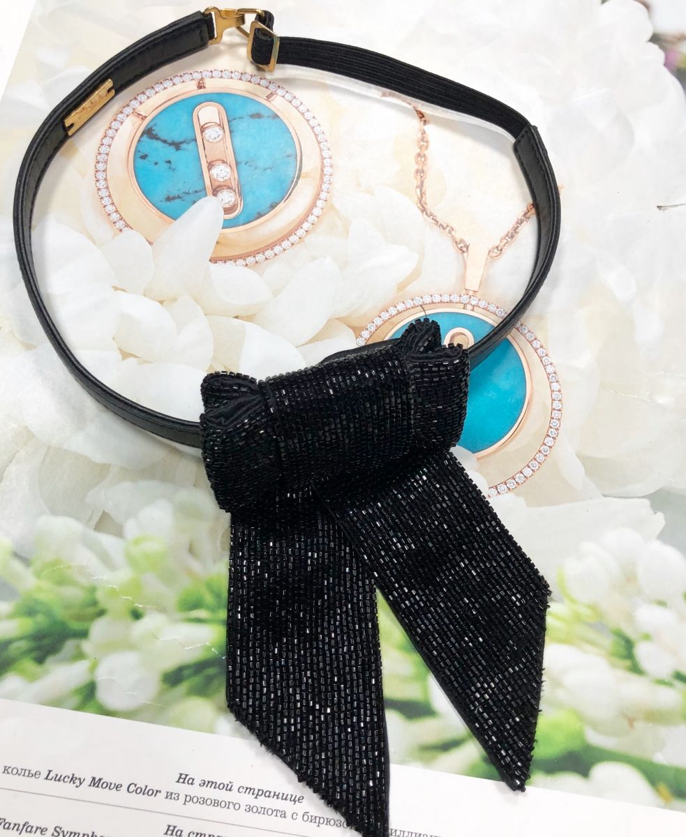 Чокер Saint Laurent цена 10 959 руб