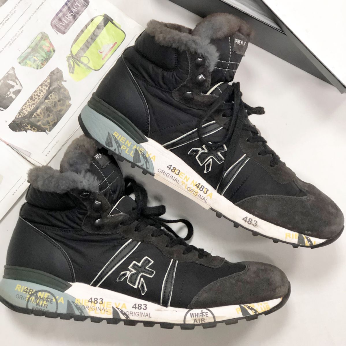 #mechtamen Кроссовки/ на меху/ Premiata размер 46 цена 15 655 руб 