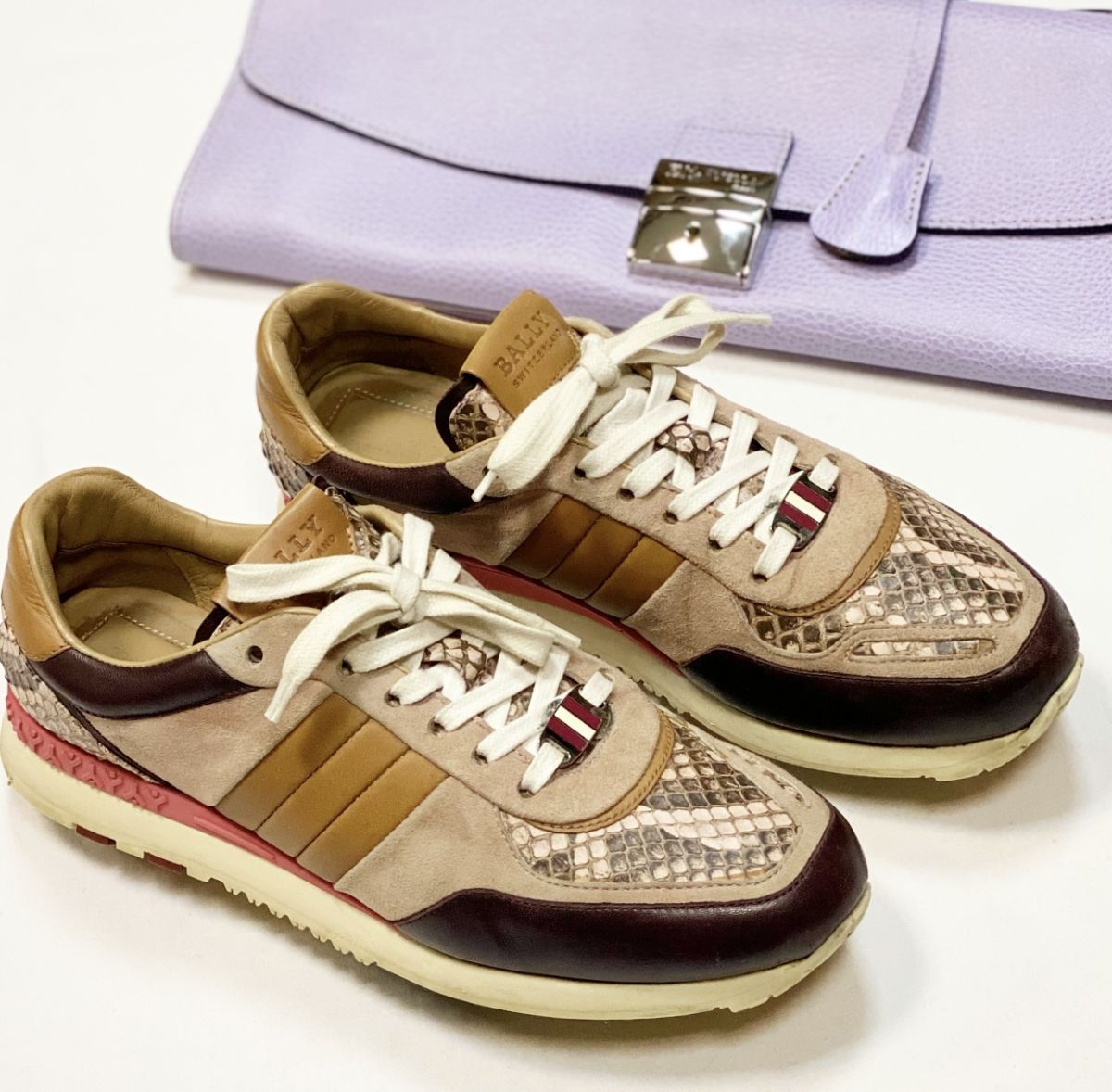 Кроссовки Bally размер 38.5 цена 4 616 руб