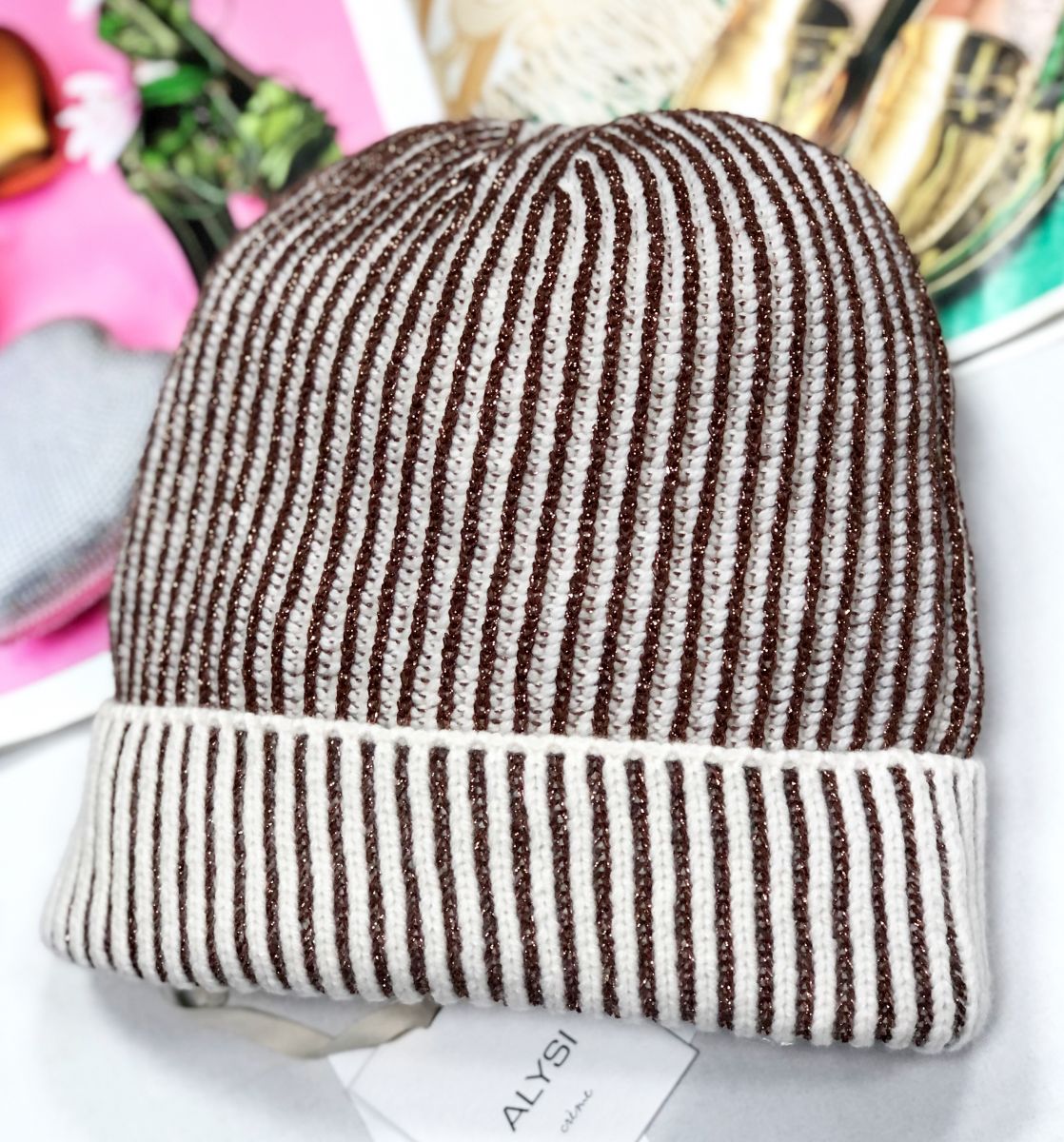 Шапка /люрекс/ Alysi цена 7 828 руб 