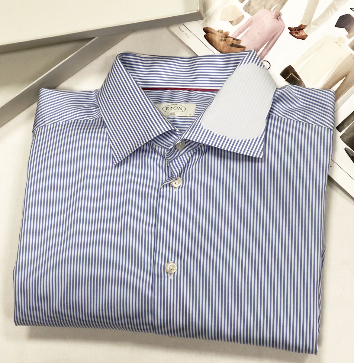 #mechtamen Рубашка Eton размер 43/17 цена 4 697 руб