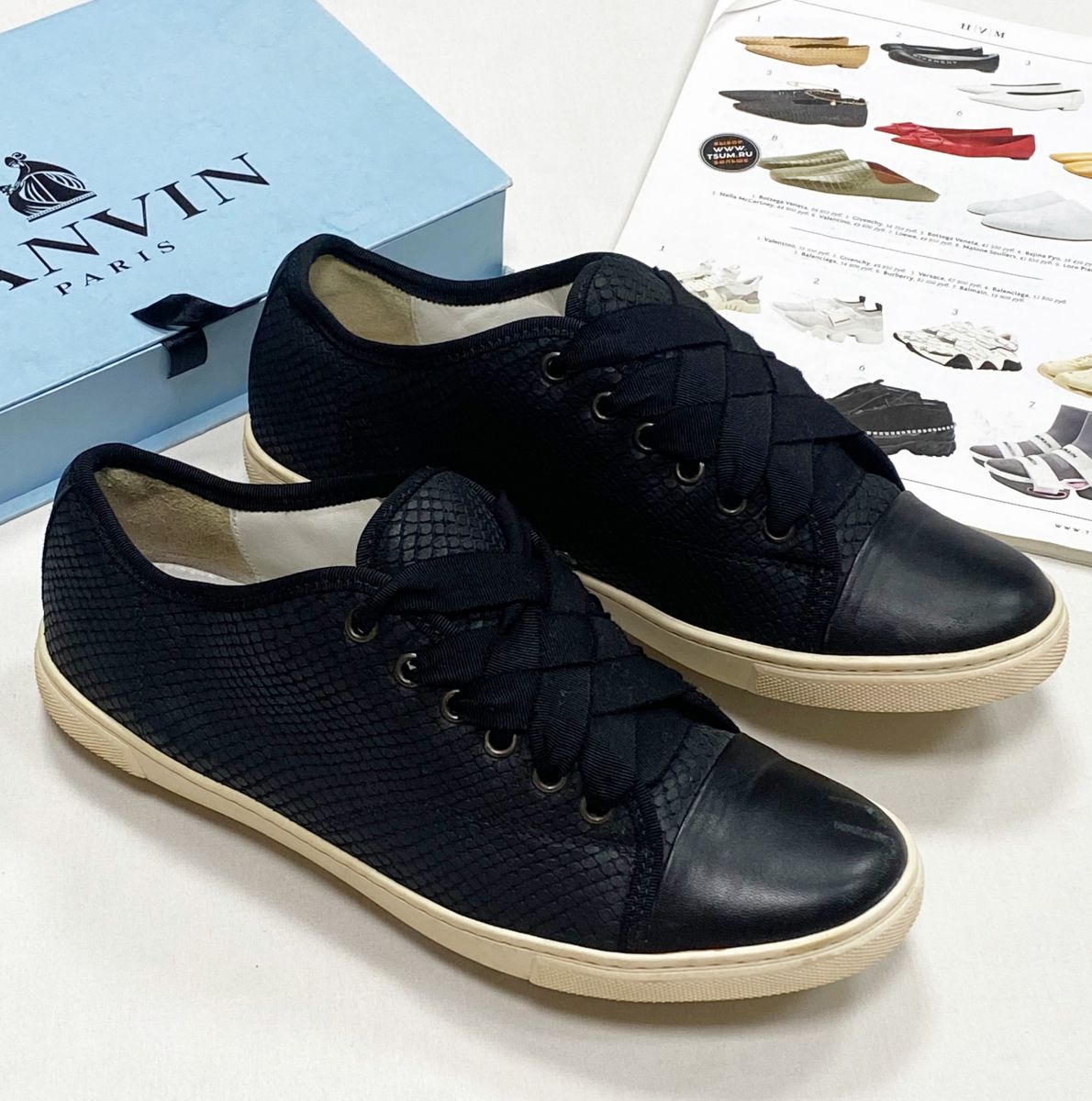 Кеды Lanvin размер 39 цена 4 697 руб