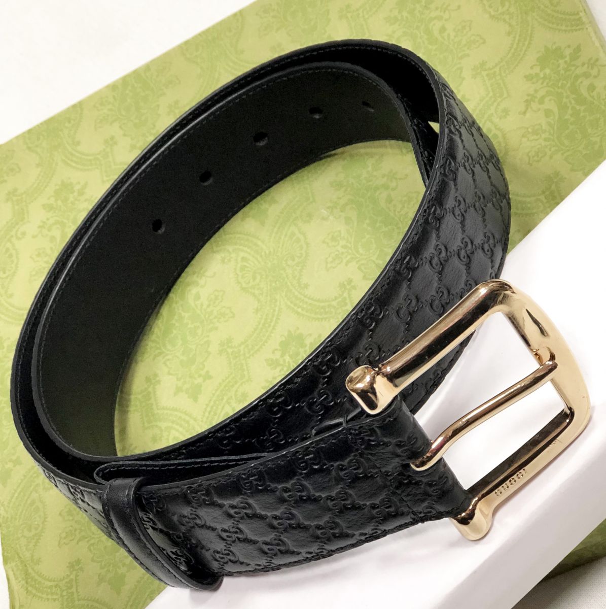 Ремень Gucci размер 85/34 цена 12 524 руб 

