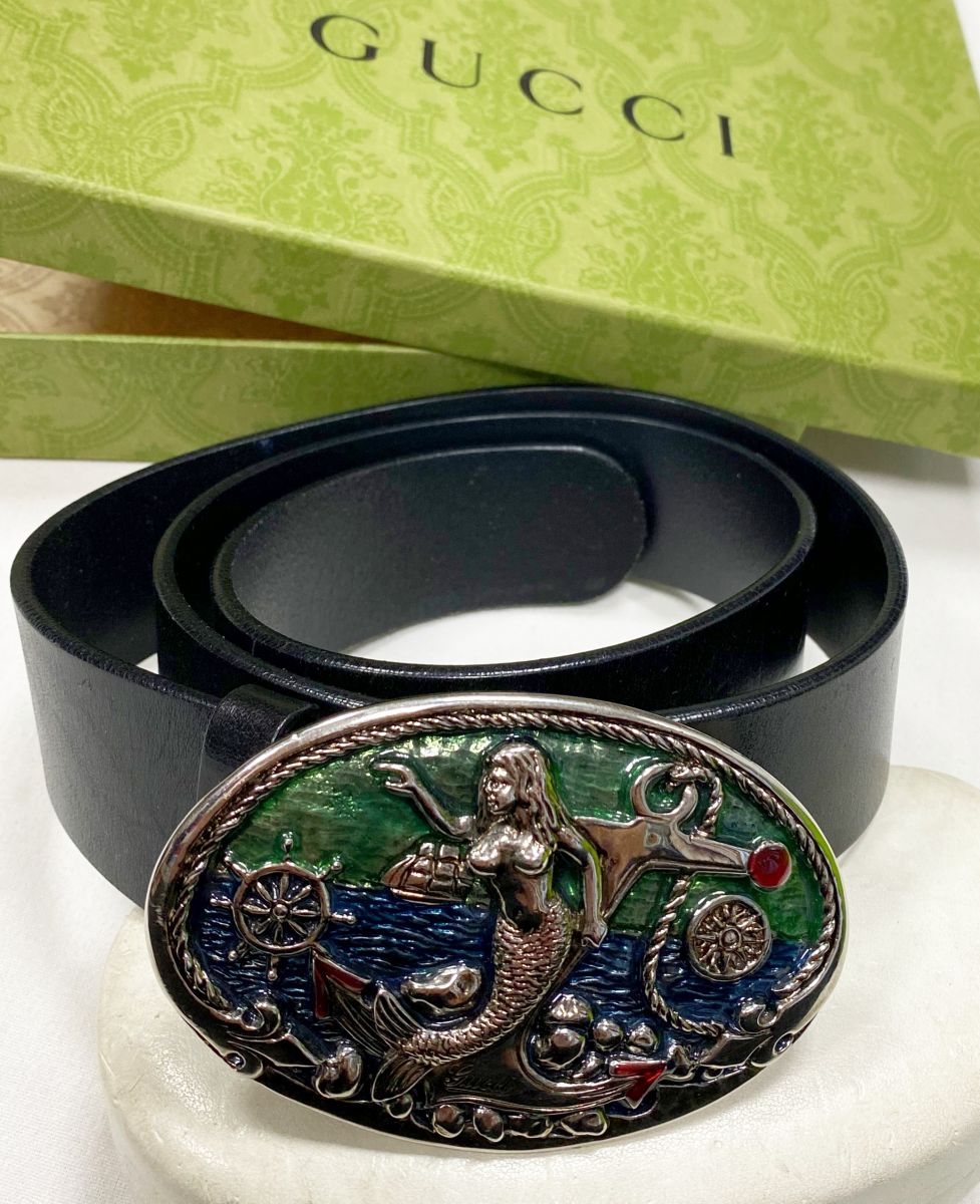 Ремень Gucci размер 85/34 цена 7 828 руб 