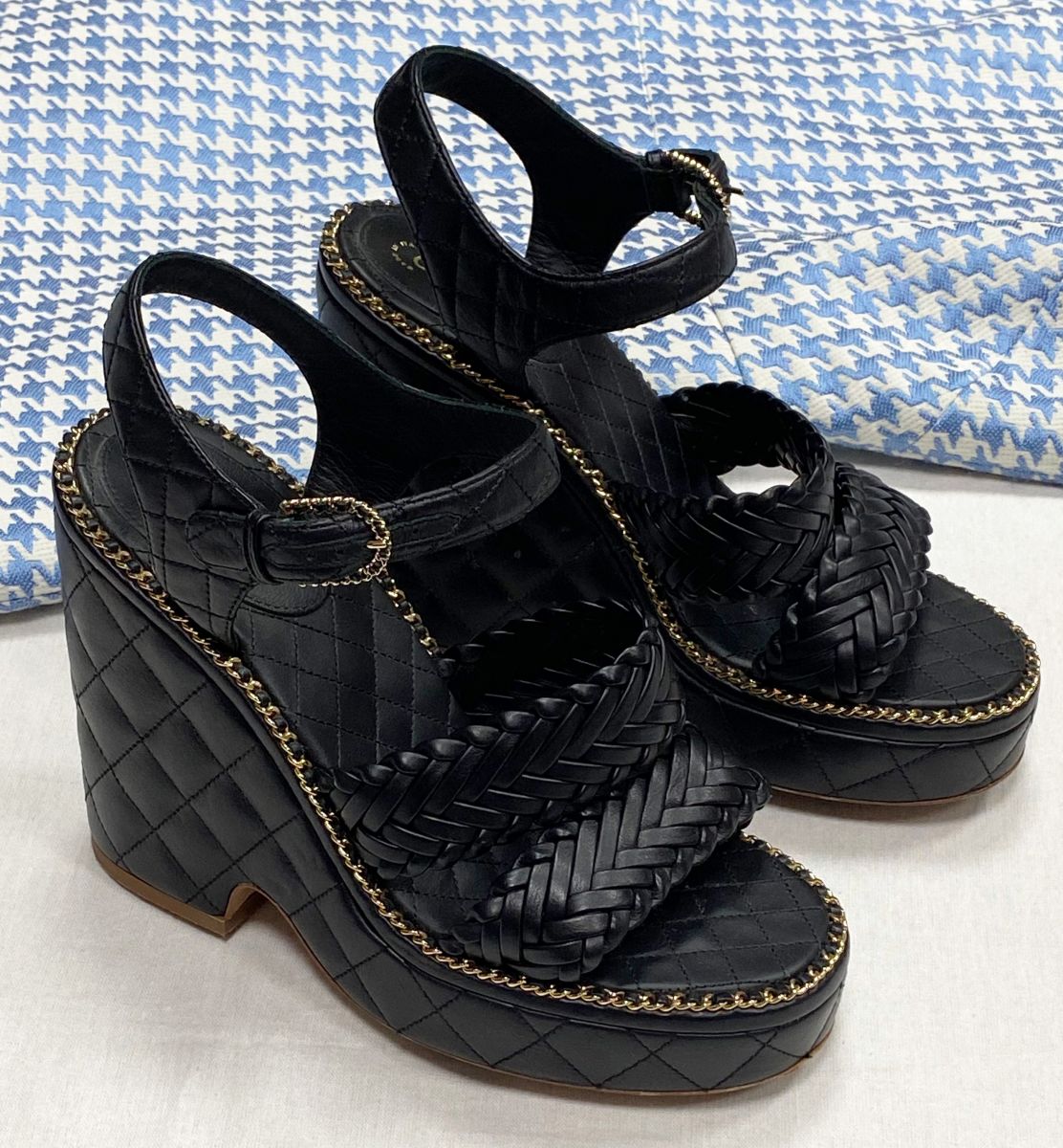 Босоножки Chanel размер 38 цена 23 483 руб