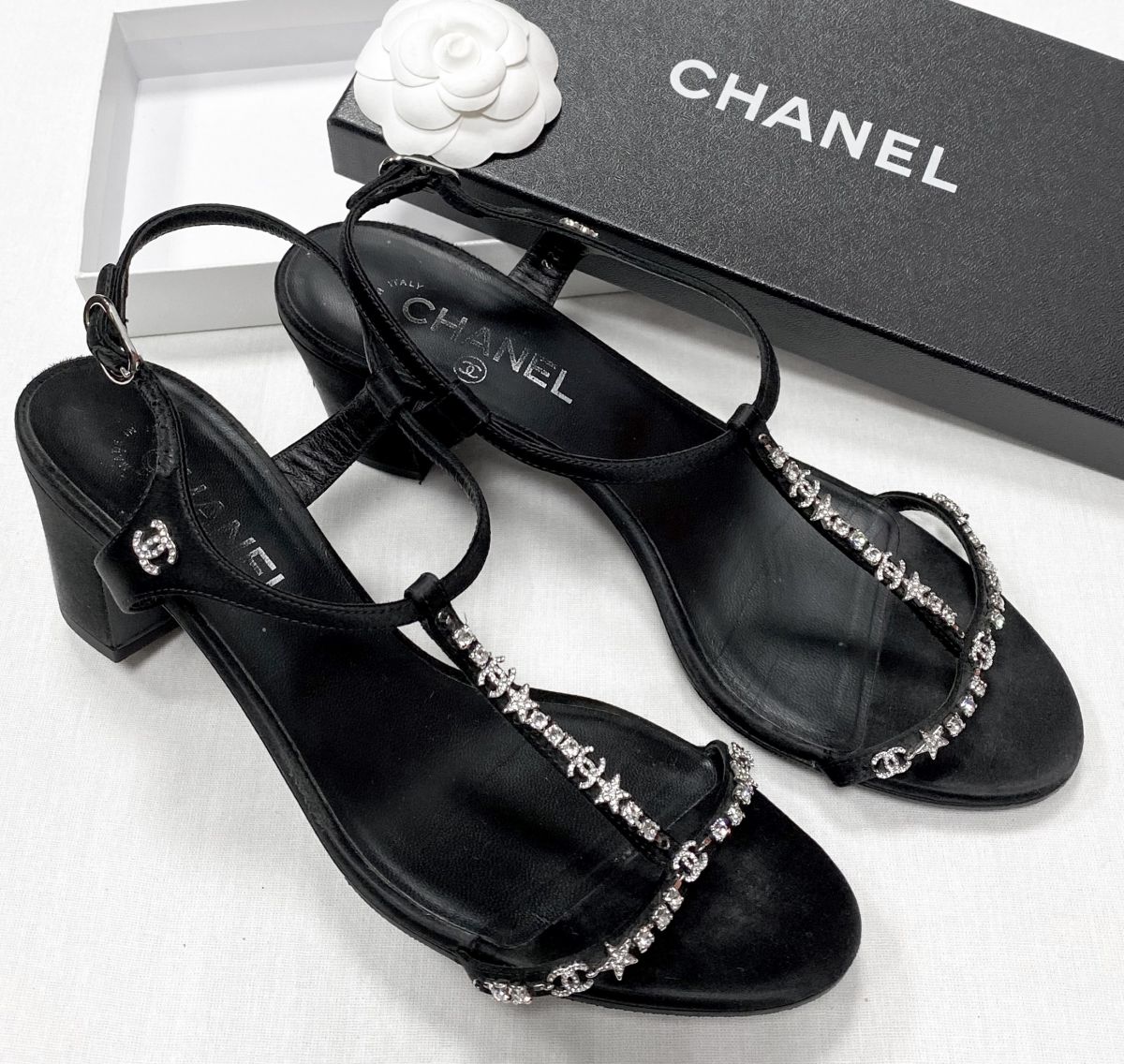 Босоножки Chanel размер 40 цена 34 441 руб