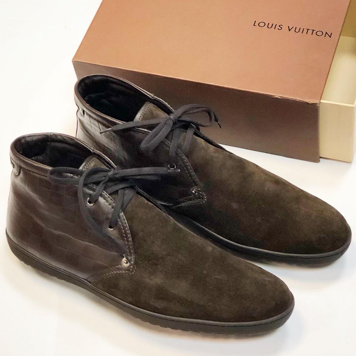 Ботинки Louis Vuitton  размер 44.5 цена 15 385 руб 