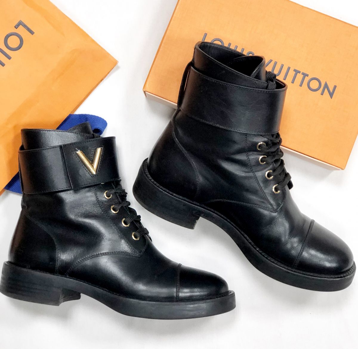 Ботинки Louis Vuitton размер 36 цена 30 770 руб 