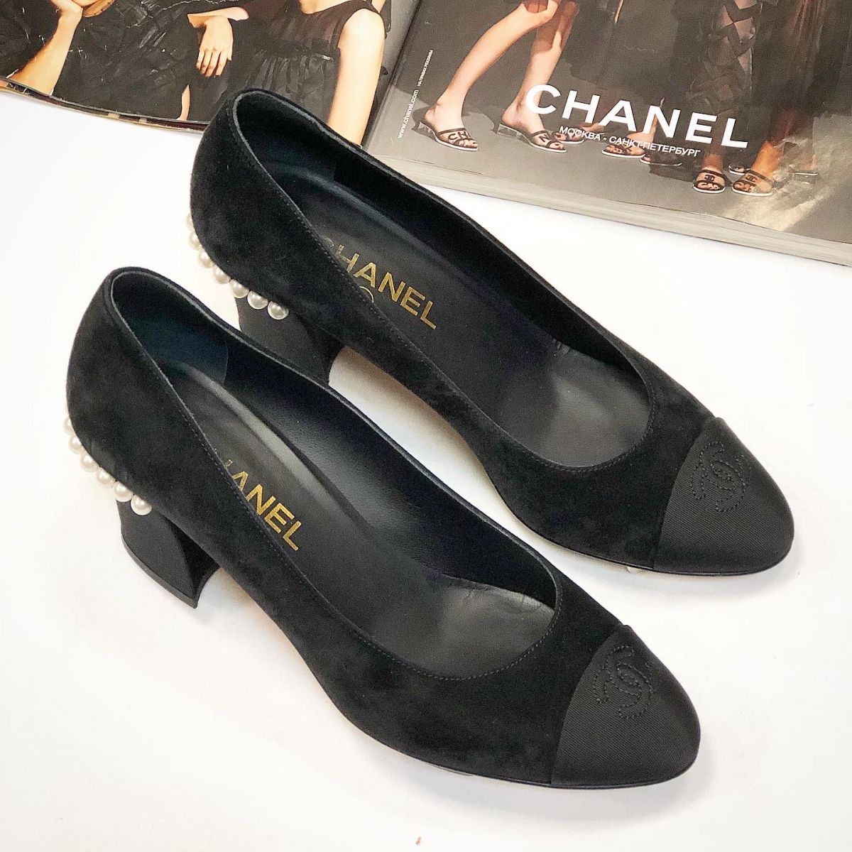 Туфли Chanel  размер 37.5 цена 30 770 руб