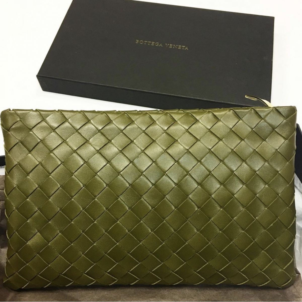 Клатч Bottega Veneta  размер 18/30 цена 30 770 руб /новый с карточкой/