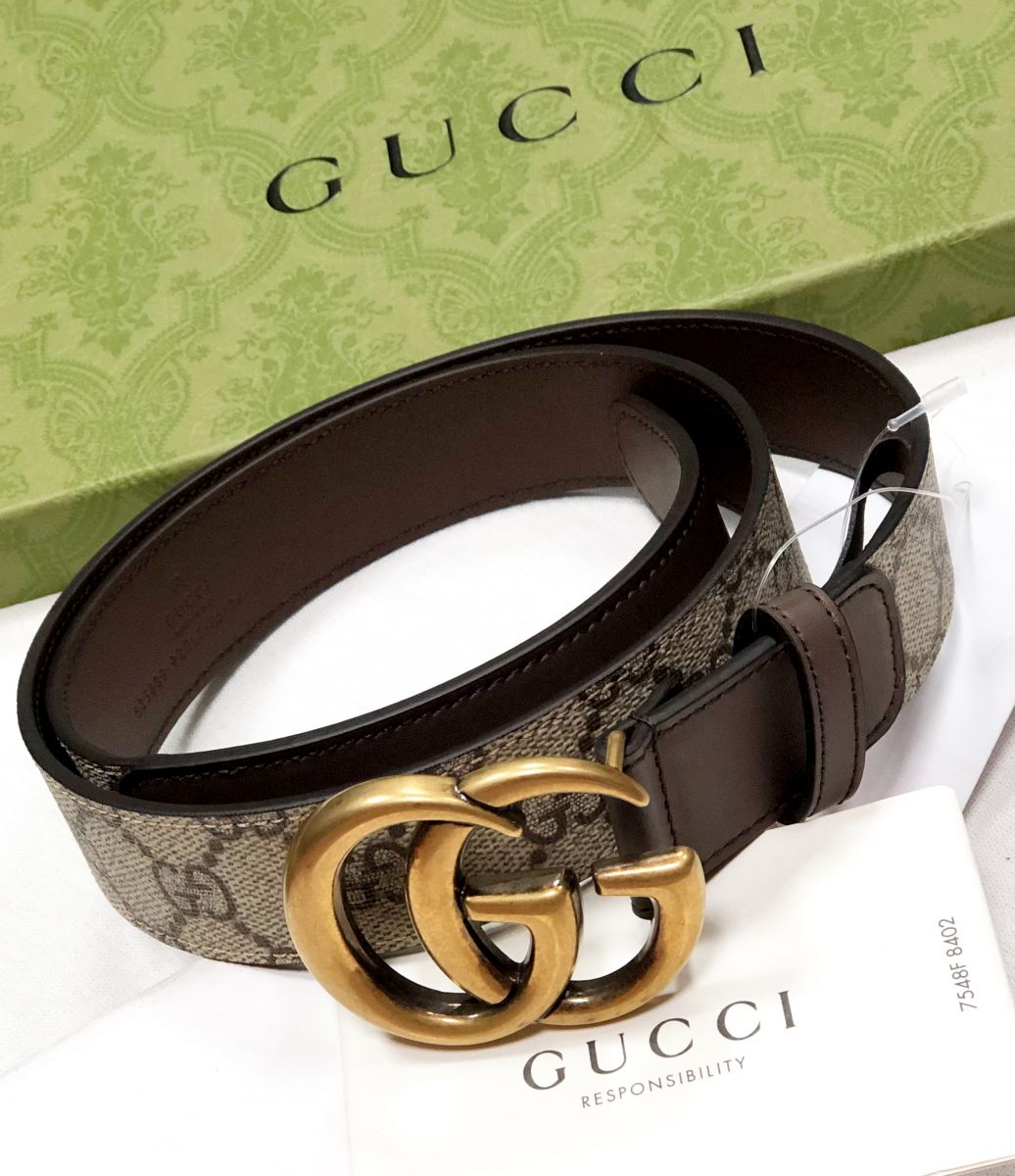 Ремень Gucci размер 85/34 цена 23 483 руб

