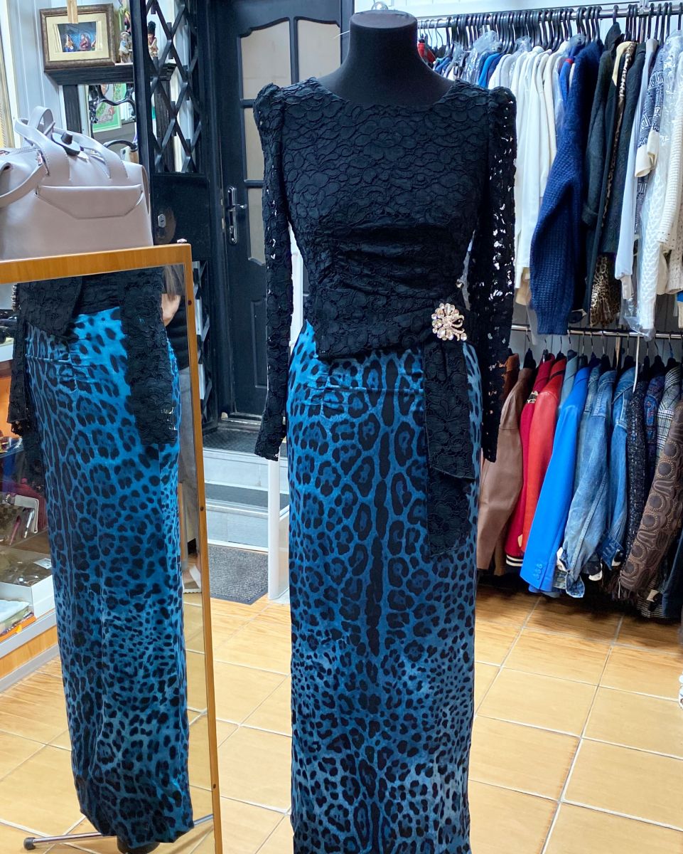 Платье/ажур/ камни/ Dolce Gabbana размер 38 цена 46 155 руб